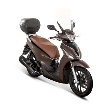 Scooter Kymco people s125 marron