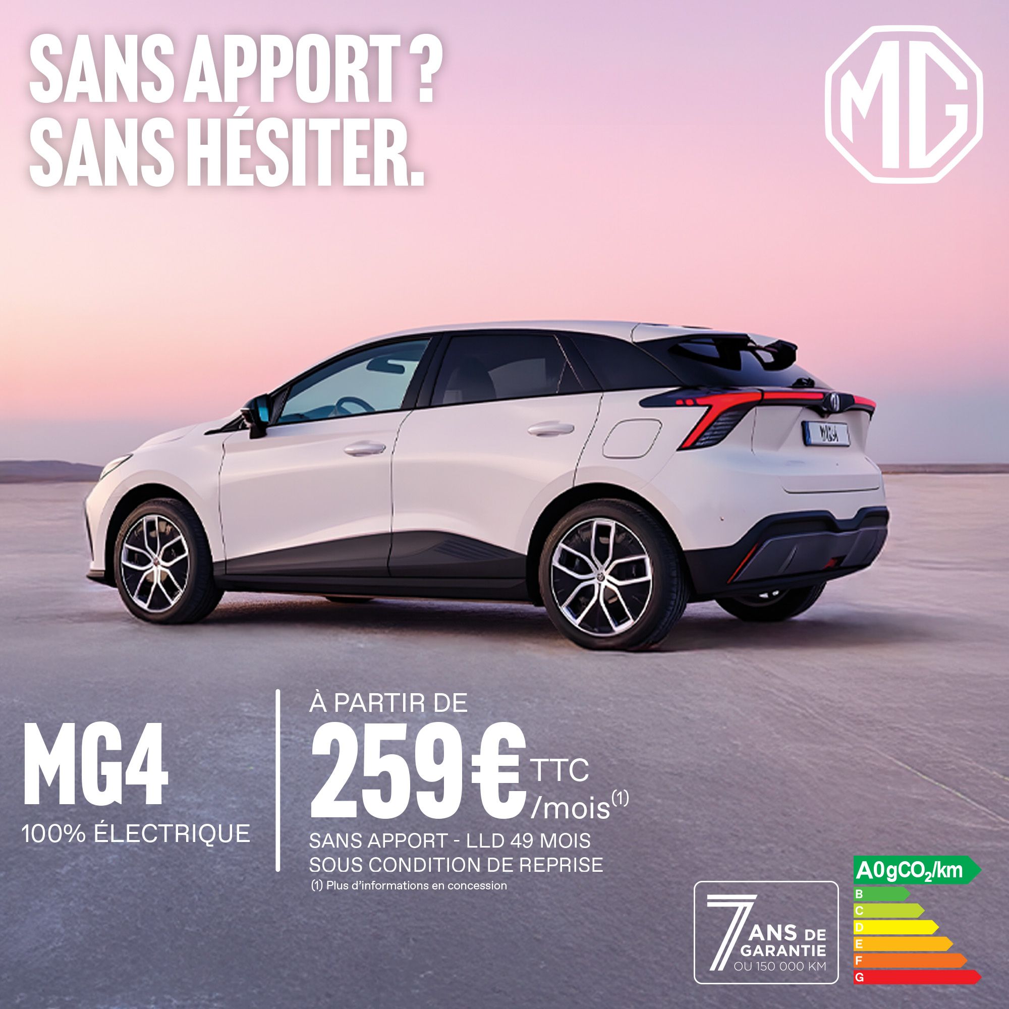 MG4 - Berline électrique